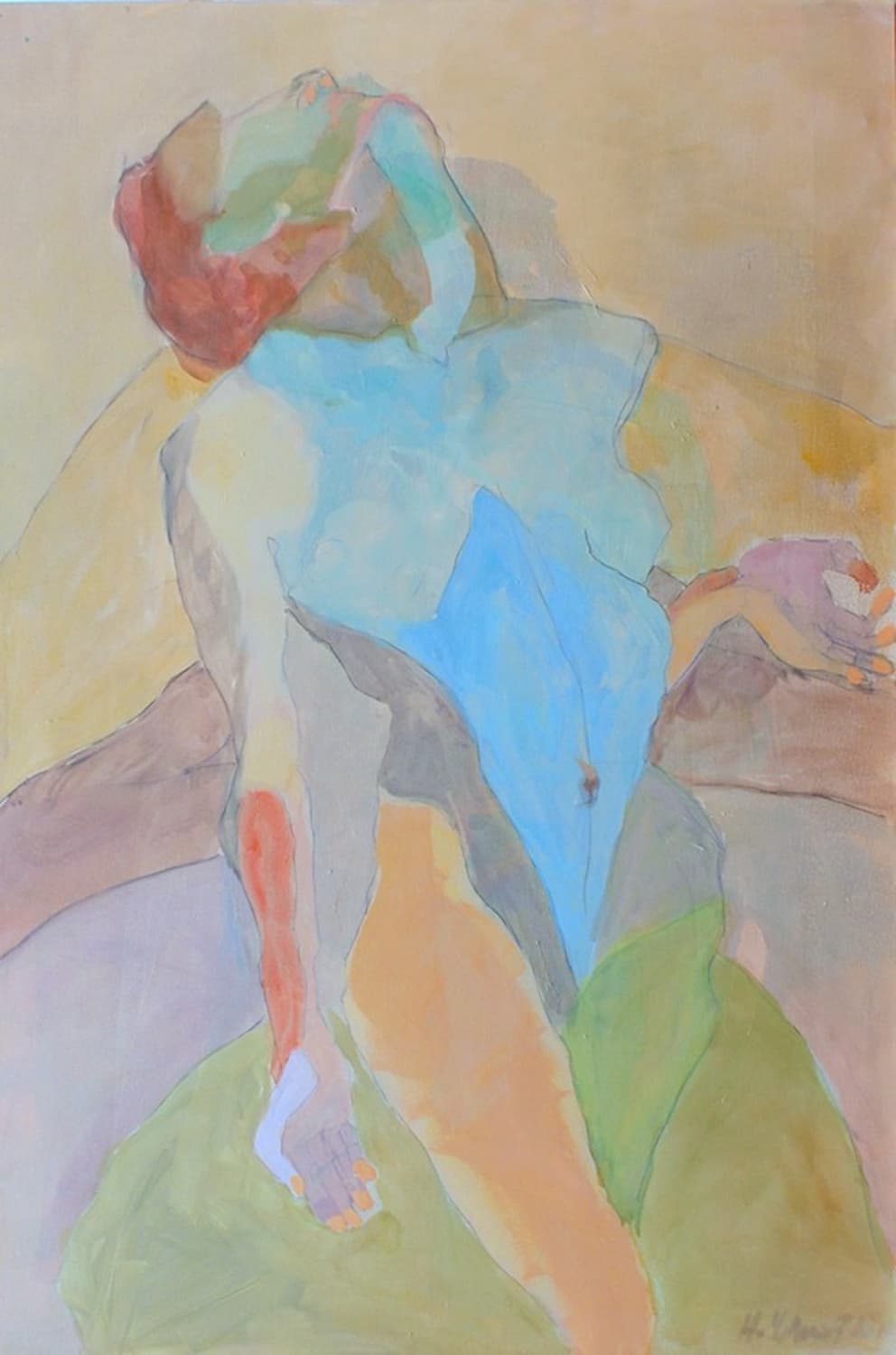 Algı — Tuval üzerine yağlıboya, 2012