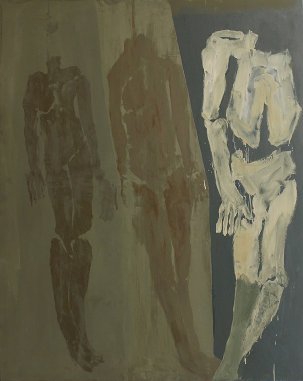 Korku Sınırı II — Tuval üzerine karışık teknik , 2012
