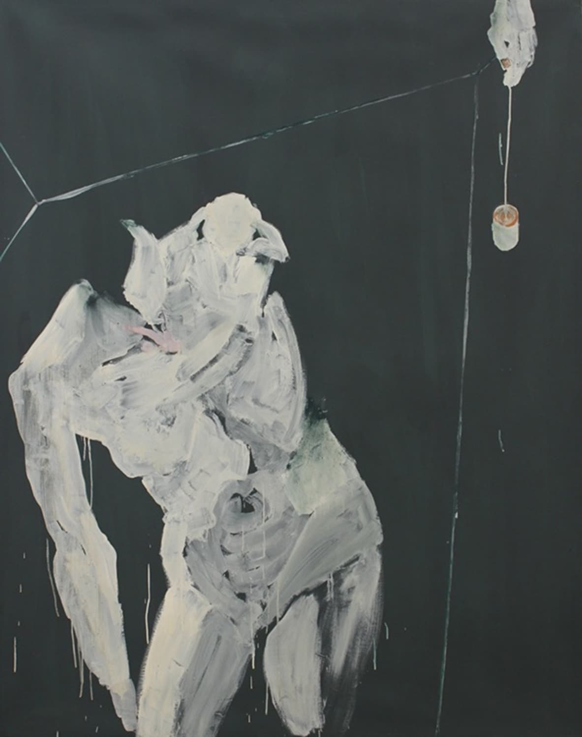 Korku Sınırı III — Tuval üzerine karışık teknik , 2012