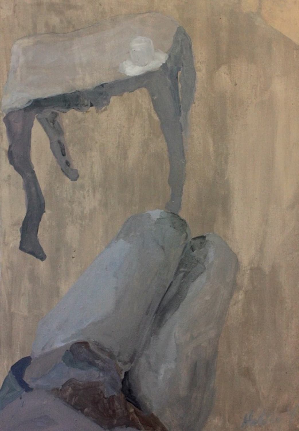 Görme Sınırı II — Tuval üzerine karışık teknik , 2012