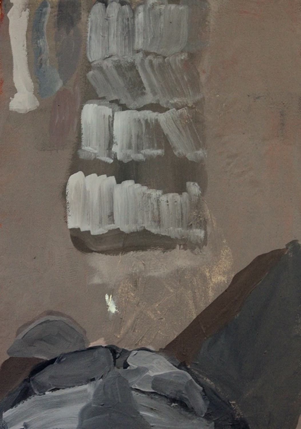 Görme sınırı IV — Tuval üzerine karışık teknik, 2012