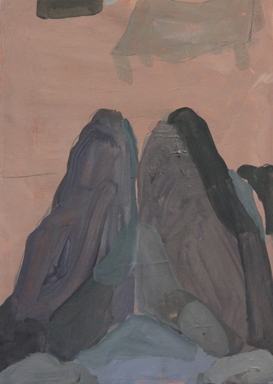 Görme sınırı V — Tuval üzerine karışık teknik , 2012